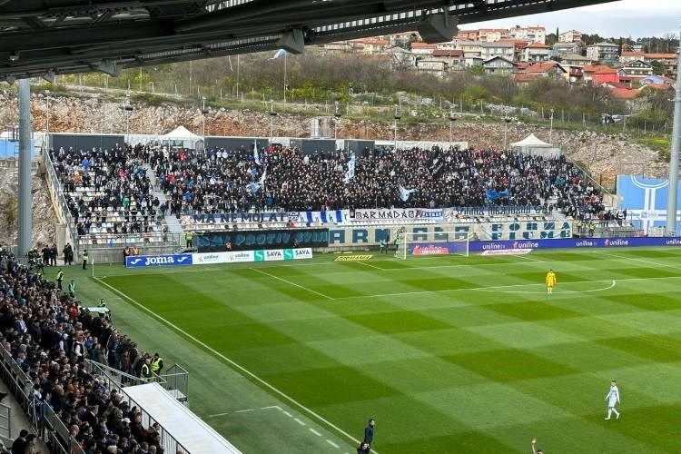 8, HNK Rijeka - HNK Hajduk Split 3:1 Stadion Rujevica 1.HNL…
